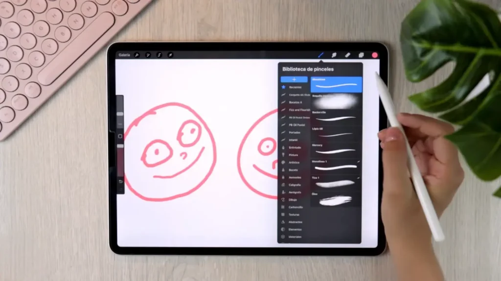 Puedes hacer todos estos pinceles personalizados Procreate