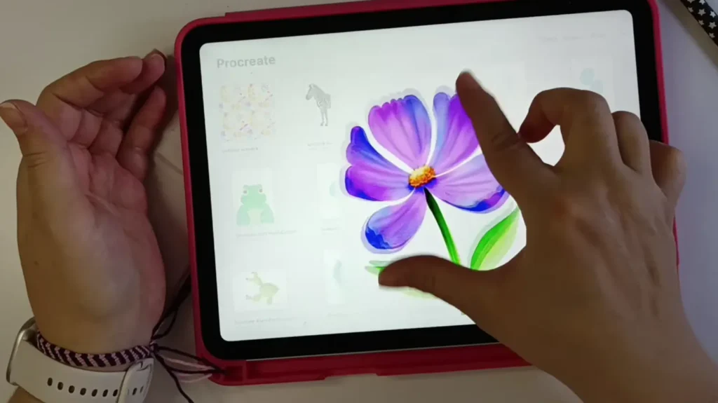 Consigue vistas rápidas con el primero de los diez atajos Procreate