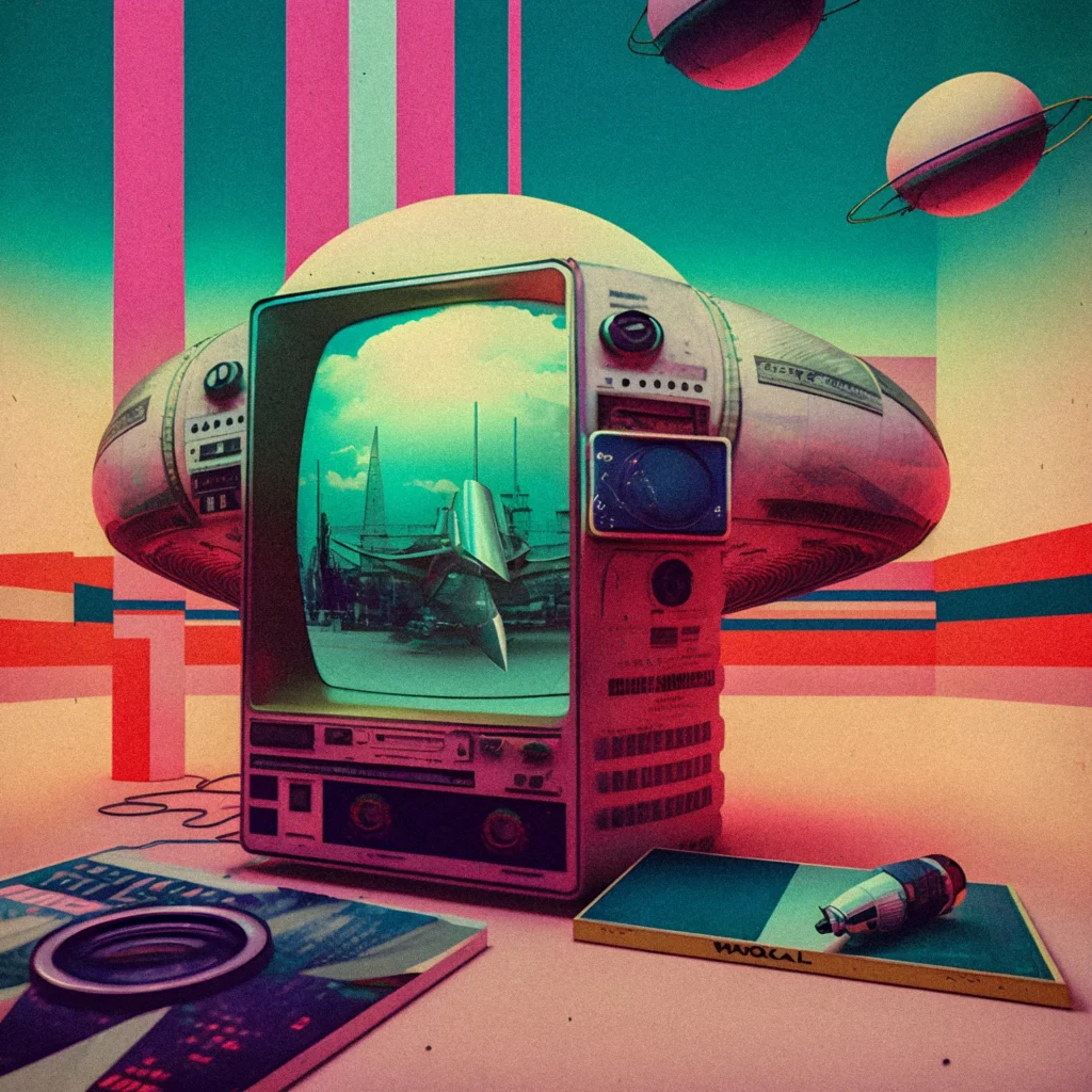 Retrofuturismo como tendencia de diseño gráfico 2025